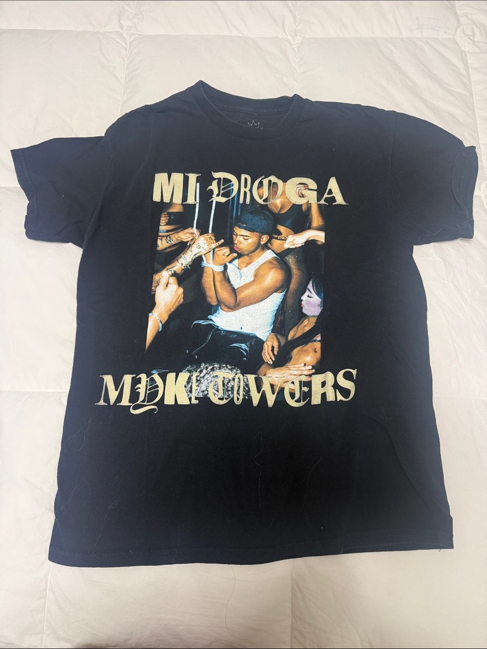 Myke towers original concert shirt